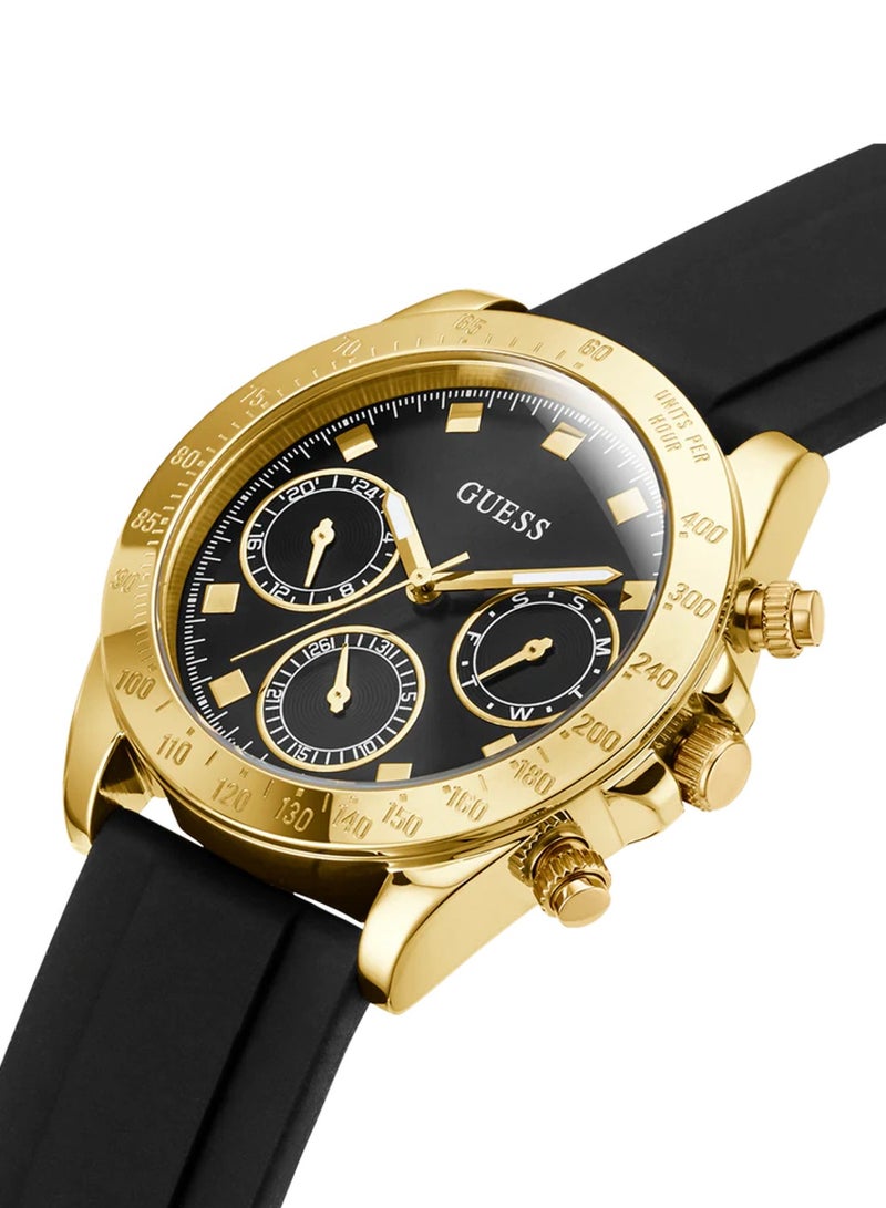 GUESS Women's Sport Multi-function Gold Tone Case Watch GW0315L1 - Image 2