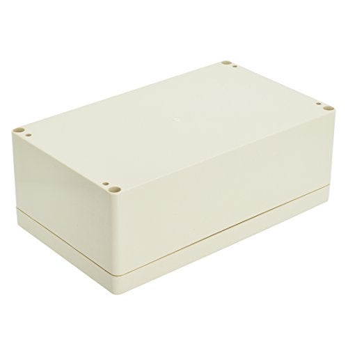 LeMotech Waterproof Dustproof IP65 ABS Plastic Junction Box Universal Electric Project Enclosure Pale Gray 7.9 x 4.7 x 2.95 inch (200 x 120 x 75 mm) - Image 3