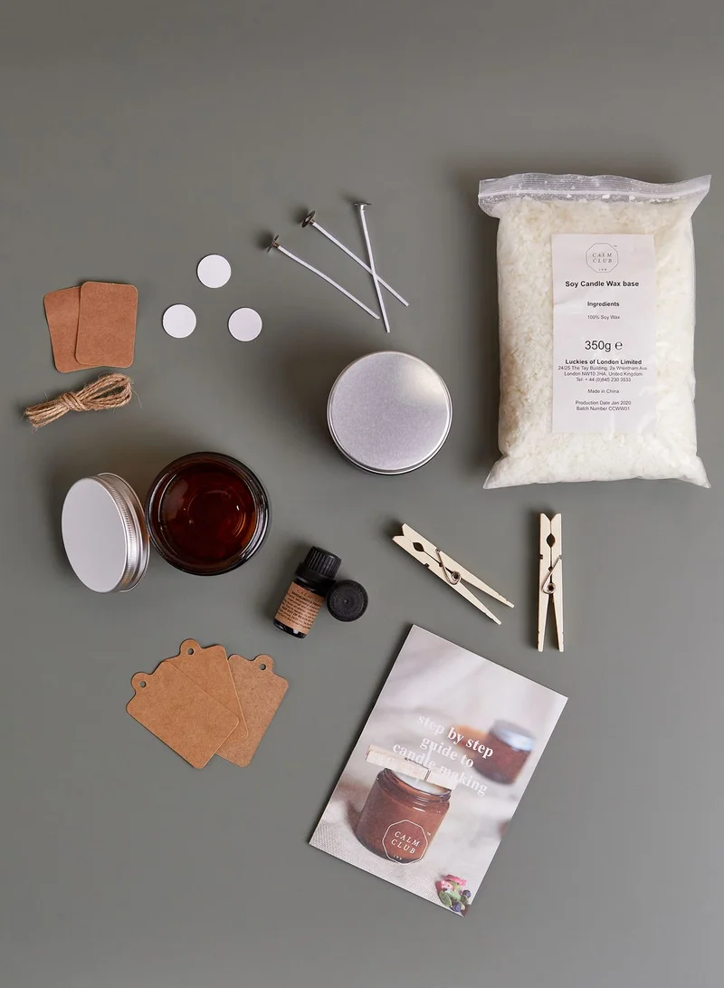 Calm Club Scented Candle Making Kit