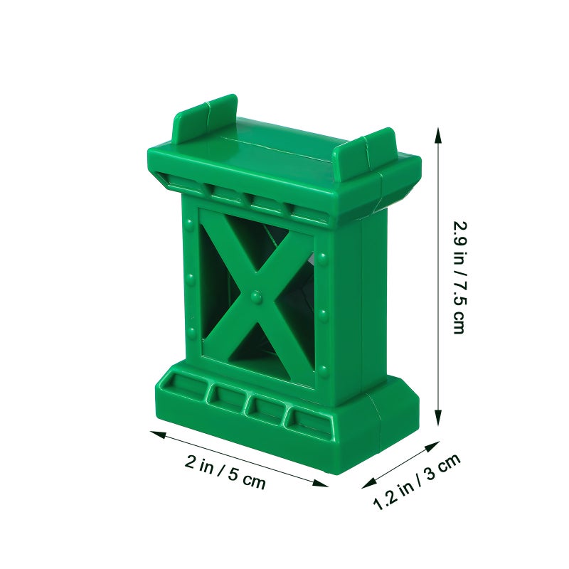 6 Pcs Train Track Bridge Supports Train Track Pieces Train Bridge Riser For Wood Track Railway Accessories - Image 5