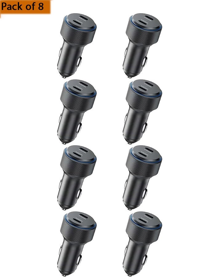 NIPUDUN Pack of 8 Type-C fast car charger and USB Type-C port 60w - Image 1