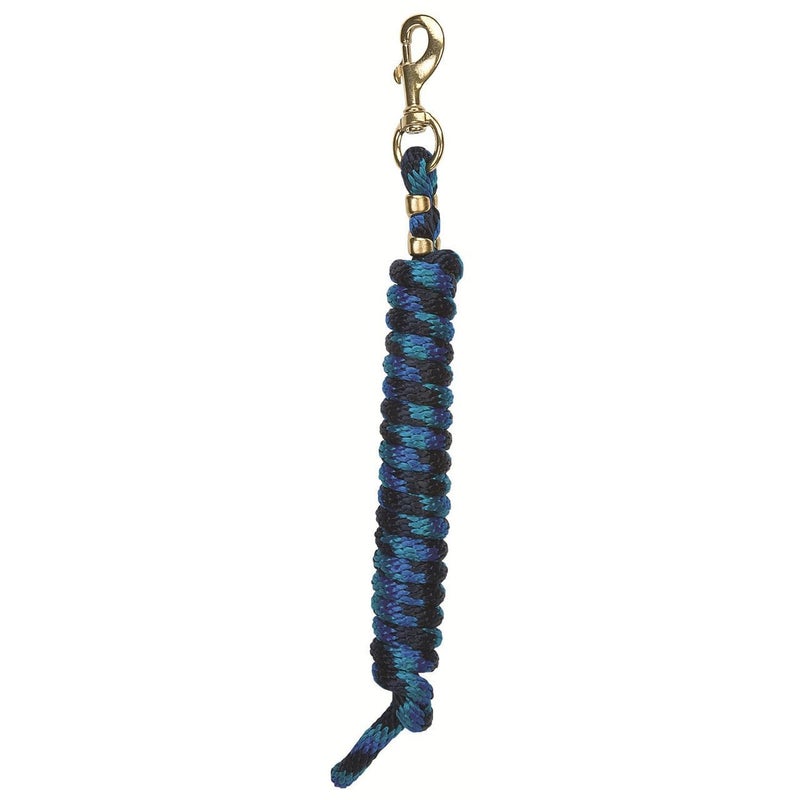 Weaver Leather Poly Lead Rope NavyBlueTurquoise 58 x 10 - Image 2