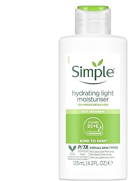 simple مجموعة العناية بالبشرة من سيمبل كايند تو سكين - لوشن تنظيف م Purifying 200 مل، غسول وجه مرطب 150 مل وكريم مرطب غني 125 مل للبشرة الحساسة - Image 4