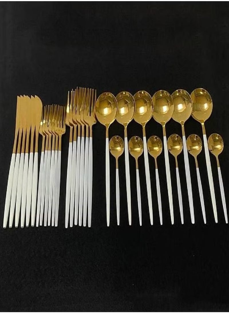 Generic - 24 Piece Spoon Set multicolor - Image 1