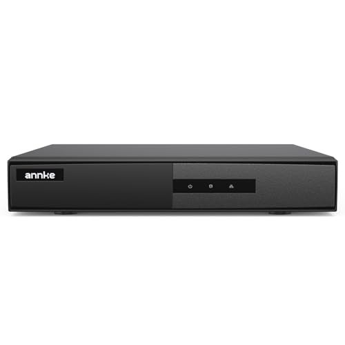 ANNKE 8 Channel DVR for Security Camera, 3K Lite Hybrid 5-in-1 CCTV Digital Video Recorder, Supports 8CH TVI/AHD/CVI/CVBS Analog and 2CH IP Cameras, 24/7 Video Recording for Home Surveillance, NO HDD - Image 1