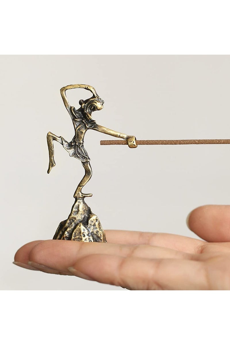 "An elegant and luxurious metal incense burner with artistic engravings.  "  - Image 3