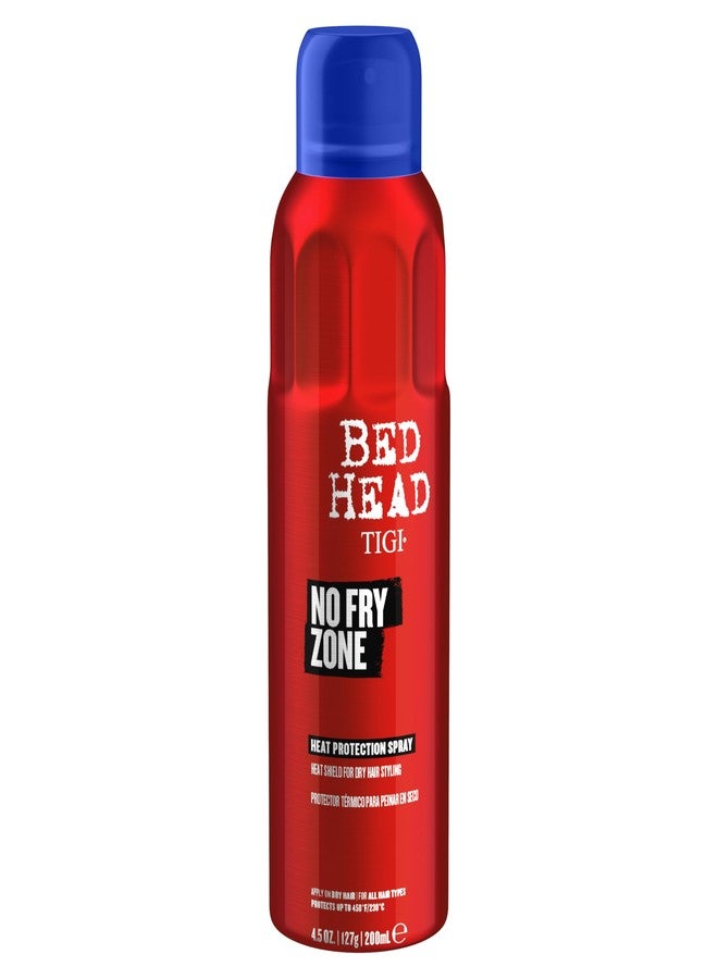 TIGI Bed Head by TIGI No Fry Zone Dry Heat Protectant Mist, 450°F Thermal Protection, 72-Hour Humidity Shield & Anti-Static Restyling Spray, 4.5 oz - Image 1