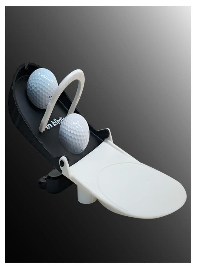BIRDIE79 جهاز تدريب ضربات البيردي - أداة مساعدة داخلية لتدريب ضربات الجولف مع 3 أوضاع تدريب (صعود، هبوط، مستقيم) - تصميم أهداف صغيرة لدقة عالية - معدات تدريب جولف محمولة وقابلة للطي للمنزل والمكتب - Image 1