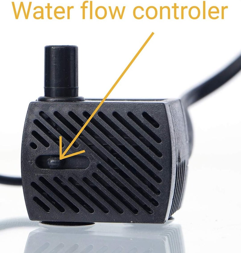 CHRONIKLE Water Flow Controller Pump or Motor with 3 LED Lights (Size: 50 x 50 x 50 MM | Color: Black | Weight: 250 grm) - Image 4