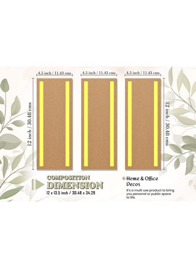 SAF paintings set of 3 eiffel tower UV textured self adeshive wall painting for home decoration SANF-SJ141 - Image 3