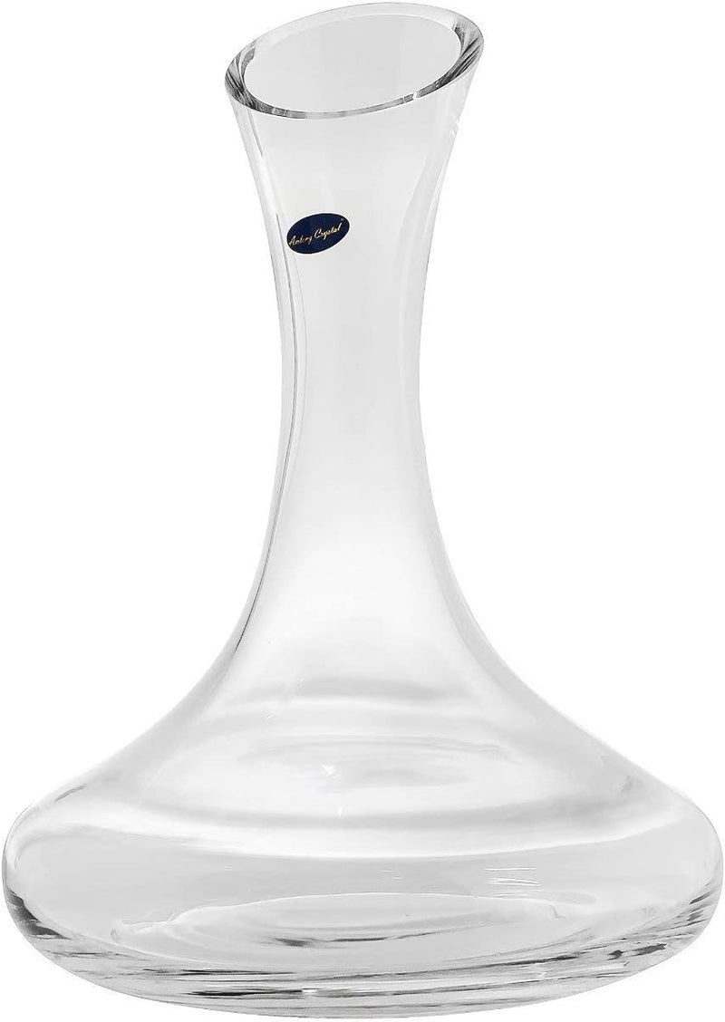 Amlong Crystal Lead-Free Large Wine Decanter, Red Wine Carafe, Wine Gift, Wine Accessories 58 oz (1700ml), with Crystal Globe Stopper - Image 2