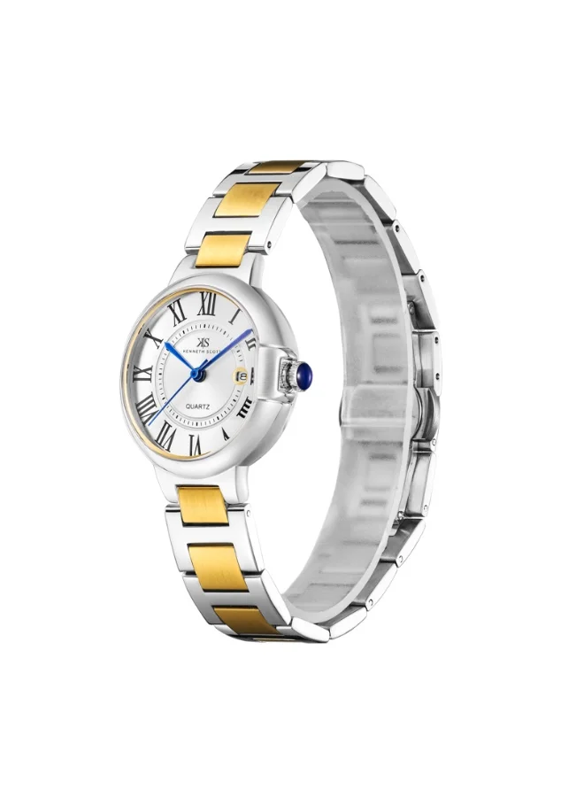 KENNETH SCOTT Women's Stainless Steel Analog Watch K23553-TBTW - 32 mm