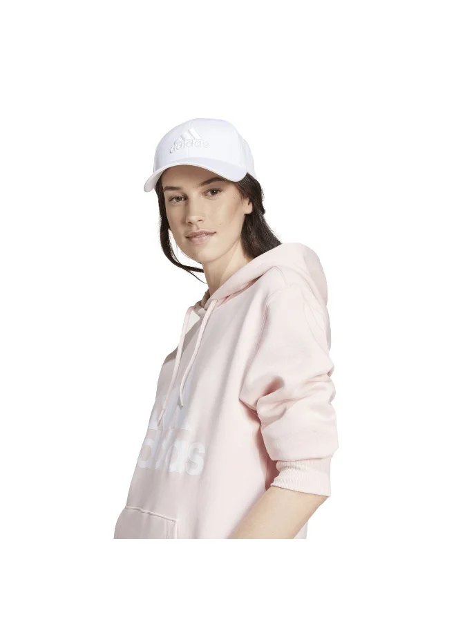 Adidas W Bl Fl R Hd Pink Training Sweatshirts 2XS