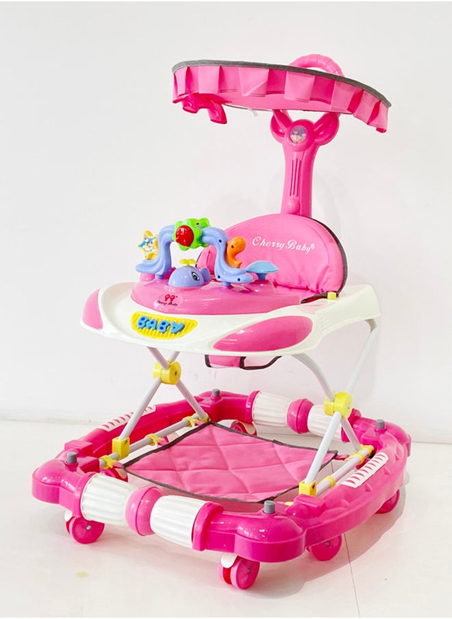 kiddoz Baby Walker - Pink 