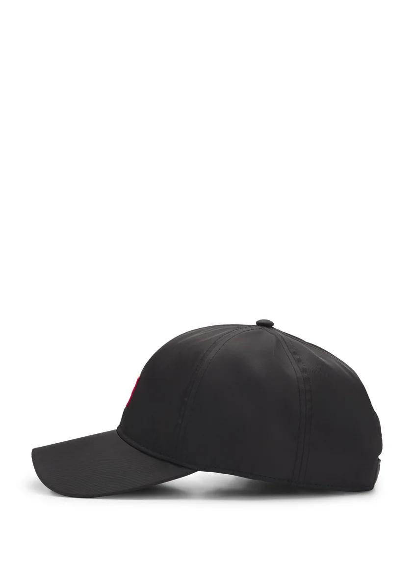 HUGO Six-panel cap with silicone logo patch