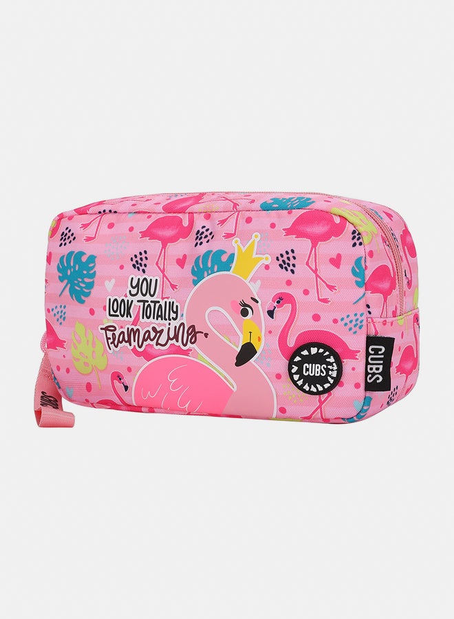 CUBS Pencil Case Pink Flamingo - Image 2