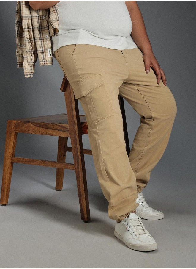HIGH STAR - Men Khaki Trousers - Image 1