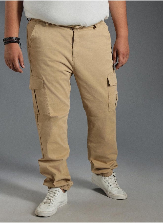 HIGH STAR - Men Khaki Trousers - Image 1