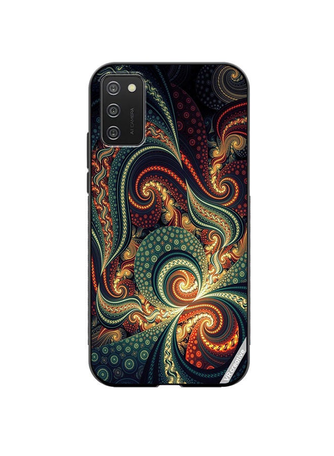 VR CREATIVE Protective Case Cover For Samsung Galaxy A02s Pastel Green Design Multicolour - Image 1