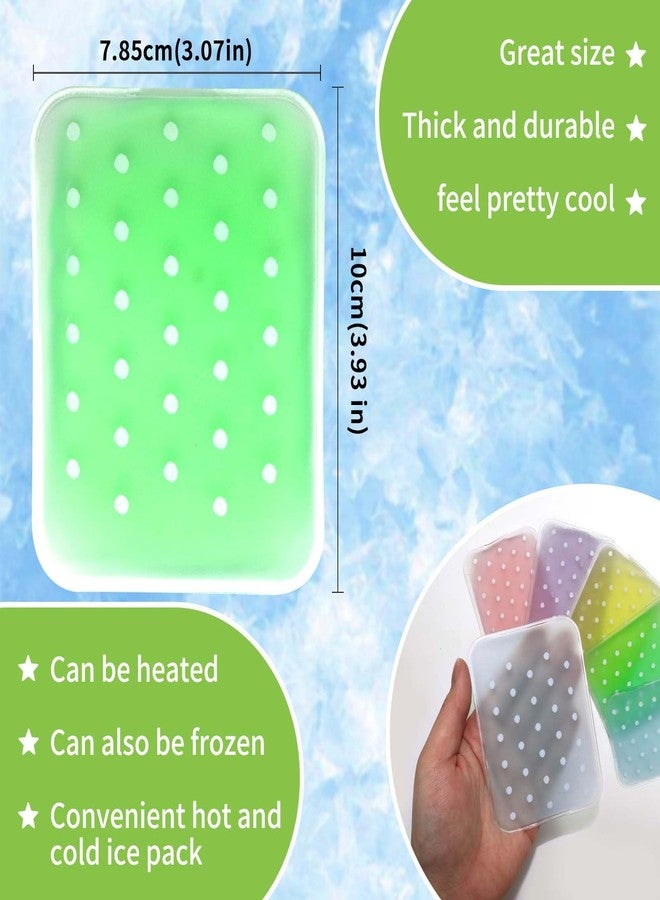 Ruheaou Reusable Boo Boo Ice Packs for Kids - Non-Toxic Cold Compress for Bumps & Injuries, 5-Pack Colorful Kids Ice Packs (BPA-Free, Child-Safe) - Image 3