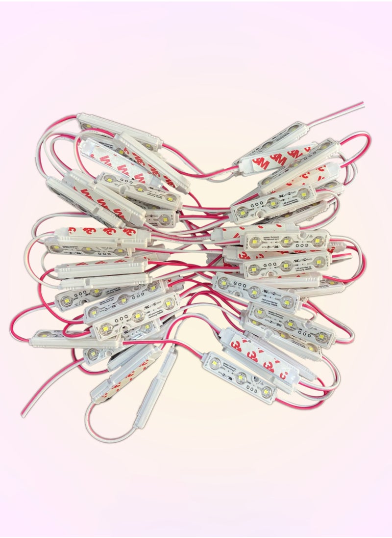GOQ LED Module, 100 Pieces White 6000-6500k