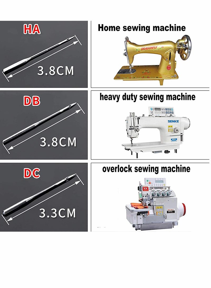Excefore 10Pcs Universal Sewing Machine Needles 90/14 for Singer Brother Janome Home Electronic Sewing Machine Needle - Image 4