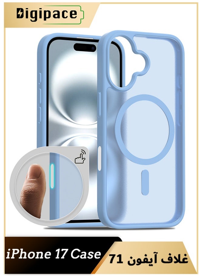 DUX DUCIS iPhone 17 MagSafe Magnetic Case, Matte Shockproof Protective Cover with Anti-Scratch Back (6.3 Inch) - Image 1