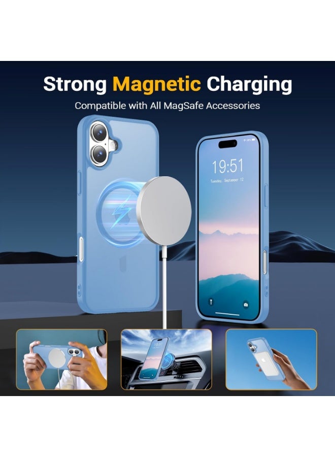 DUX DUCIS iPhone 17 MagSafe Magnetic Case, Matte Shockproof Protective Cover with Anti-Scratch Back (6.3 Inch) - Image 5