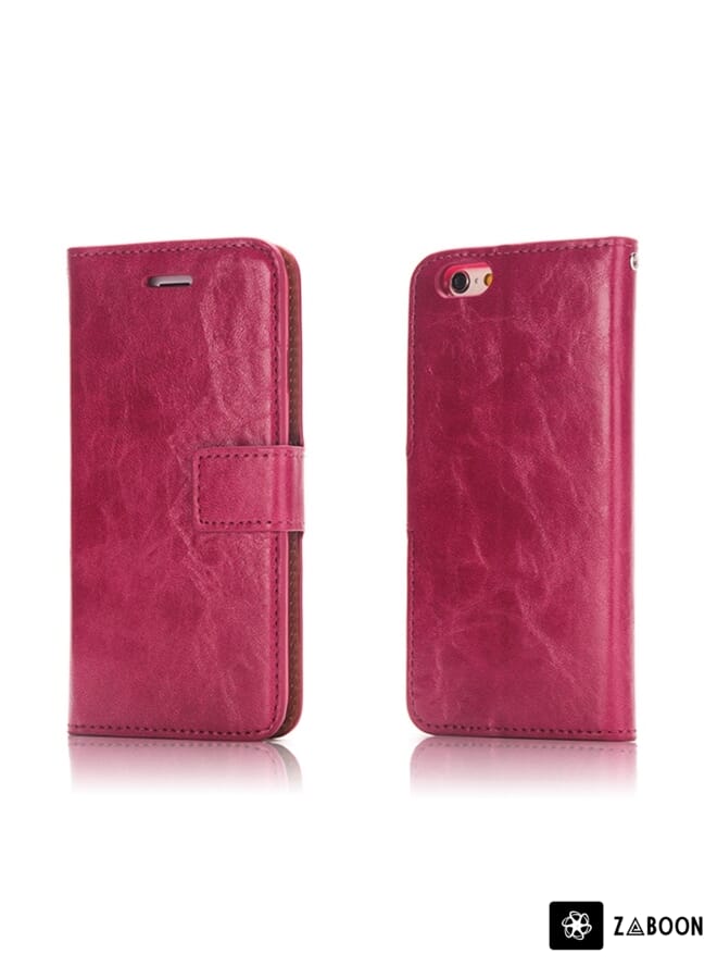 Zaboon Protective Case For vivo Y72 5G / iQOO Z3 Skin Feel Straw Hat Magnetic Buckle Leather - Image 1