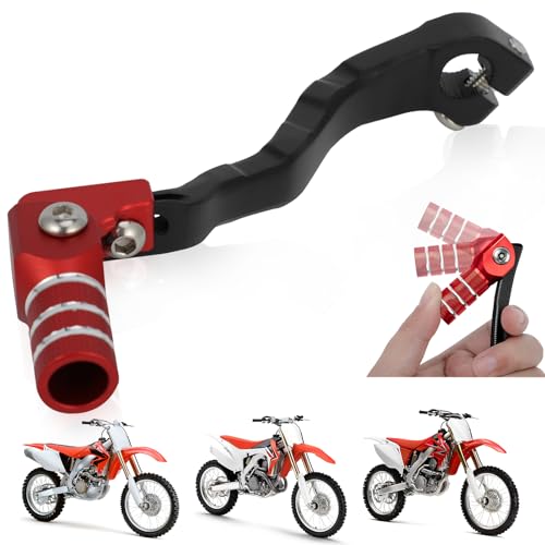 USTPO Motorcycle Gear Shifter Shift Folding Tip CNC for CRF250R 20042009 CRF250X 20042015 CRF450R 2002 Red - Image 3