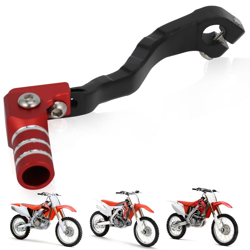 USTPO Motorcycle Gear Shifter Shift Folding Tip CNC for CRF250R 20042009 CRF250X 20042015 CRF450R 2002 Red - Image 2