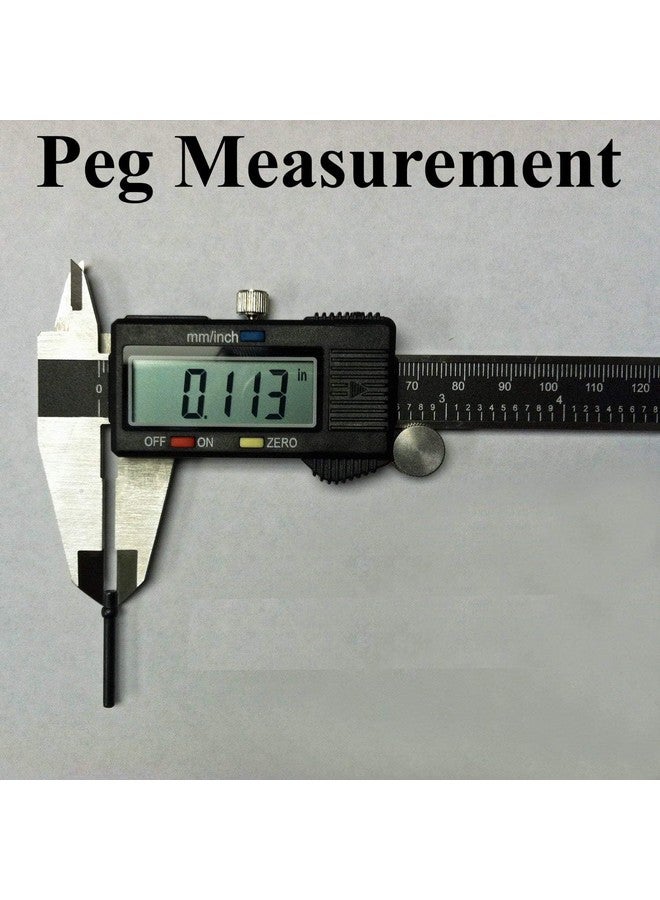 WE Games Standard Metal Cribbage Pegs with Velvet Pouch - Set of 6 (3 Brass, 3 Silver) - Image 3