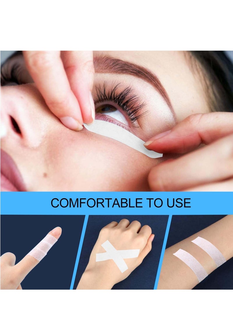Generic 8 Rolls Flexible Skin Tape Breathable Nose Tape，Micropore Tape, Paper tape medical,  Self Adhesive First Aid Bandages for Wound Injuries Swelling (0.5 in x 10 Yd)  - Image 4
