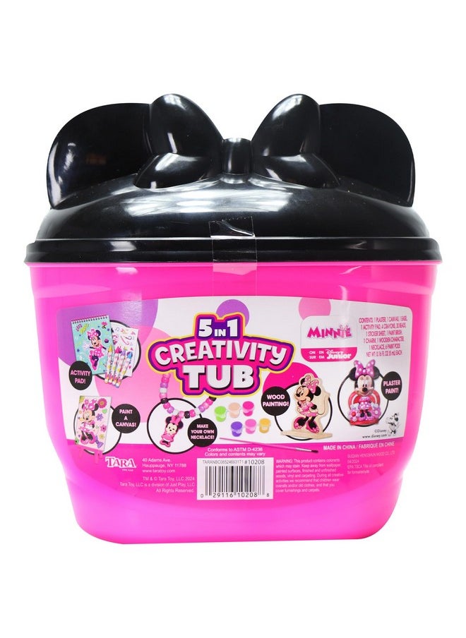 Tara Toys Disney Junior Minnie Mouse 5 in 1 Creativity Tub  - Image 3