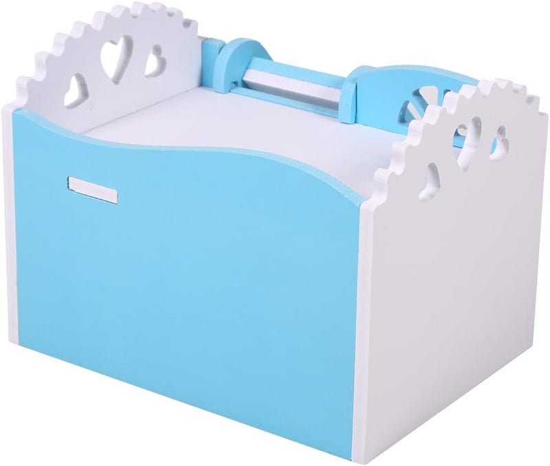 klarako Hamster House, Hideout Hut for Small Animals Castle Sleeping House Nest Exercise Toy Like Dwarf Hamster and Mouse (Blue) - Image 4