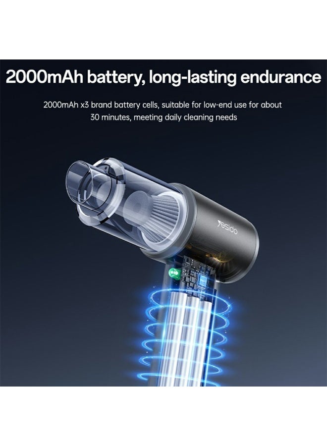 Yesido VC15 Cordless Car Vacuum Cleaner with LED Display 100 Speeds Adjustable 10000Pa - Image 4
