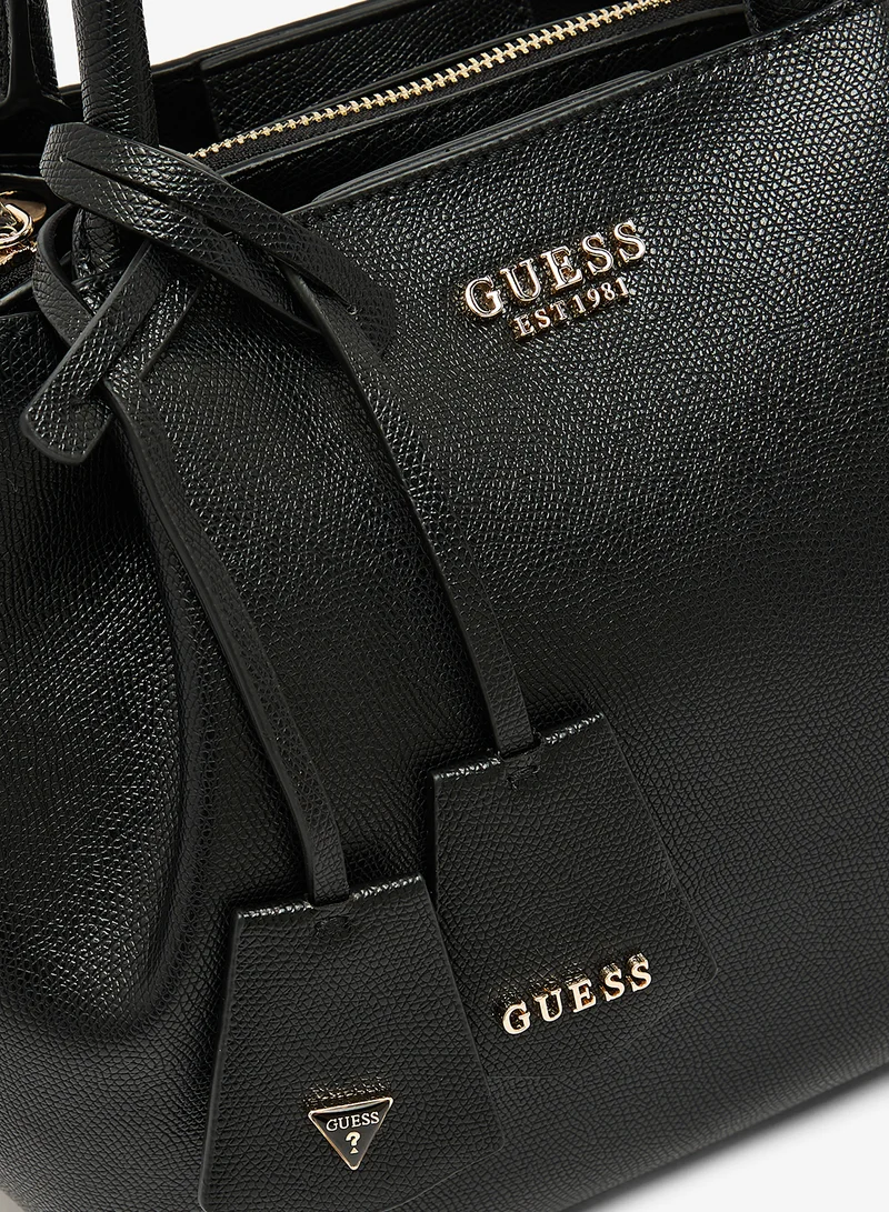 GUESS  Amorette II Girlfriend Satchel Bag for Women | Best Price UAE