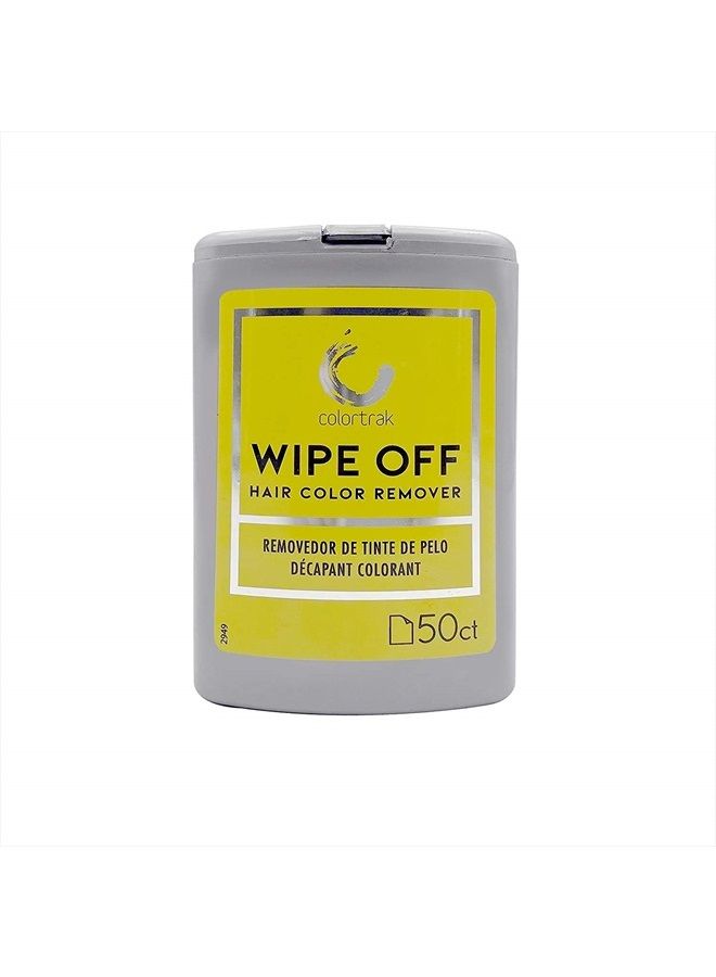 Colortrak Gentle Hair Color Remover Wipes, Moist, Non-irritating Towelettes, Formulated with Aloe, Easily Remove Hair Color Stains from Skin, Convenient Canister, 50 Wipes  - Image 2