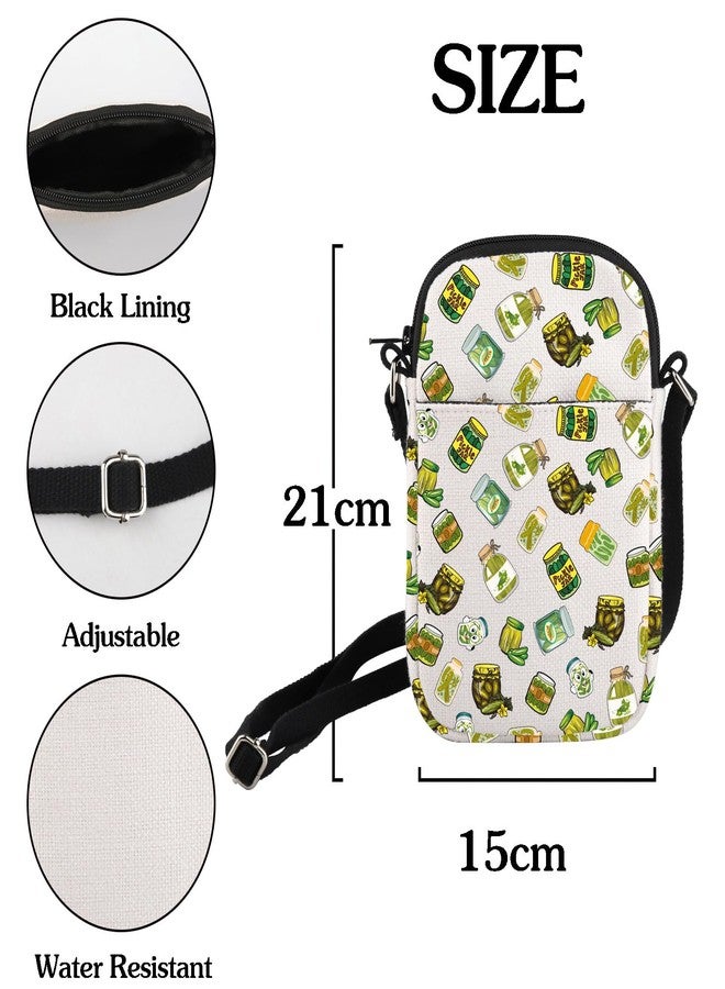 HOLLP Pickle Bundle Gift Pickle Bachelorette Pickle Lover Crossbody Bag Pickle Queen For Women (Pickle) - Image 2