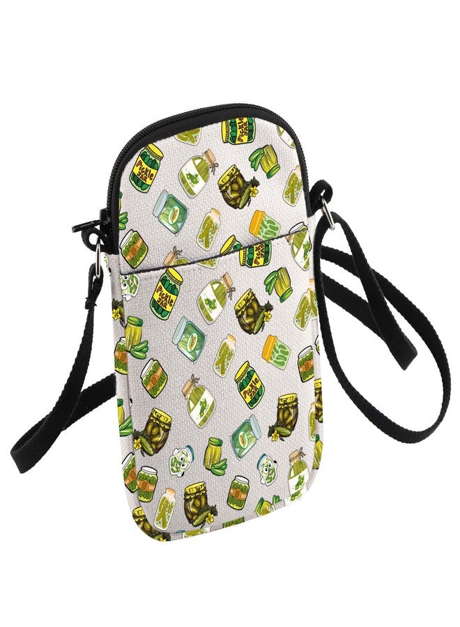 HOLLP Pickle Bundle Gift Pickle Bachelorette Pickle Lover Crossbody Bag Pickle Queen For Women (Pickle) - Image 1