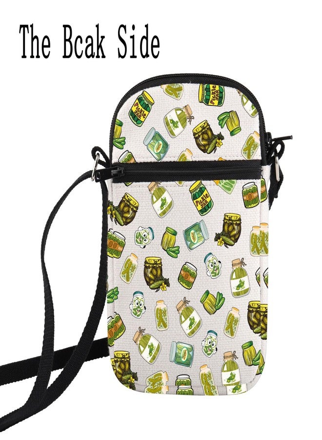 HOLLP Pickle Bundle Gift Pickle Bachelorette Pickle Lover Crossbody Bag Pickle Queen For Women (Pickle) - Image 4