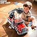 JUKUDAHU Fire Trucks for Toddlers 35 Years Old Firetruck Playset with Rotating Ladder Sound and Light Trucks for Kids Ages 48 Car Toys Playset Birthday Firefighter Gifts for Girls 34 57 - Image 4