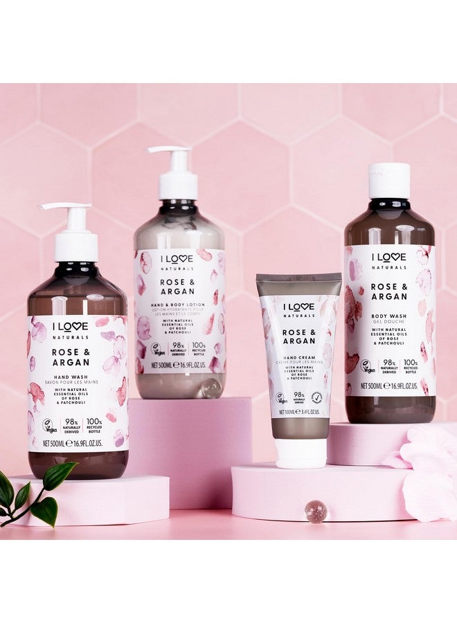 آي لاف لوشن لليدين بالورد والأرغان من ناتشورالز، لوشن لليدين للبشرة الجافة، لوشن مرطب بزبدة الشيا وزيت جوز الهند، 3.38 أونصة - Image 5