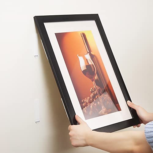 sankaragi 48 Pairs(96strips) Small Picture Hanging Strips Heavy Duty, Removable Hook and Loop Strips,Picture Hanging kit Damage Free, Picture Hangers Adhesive Strips Perfect for Wall Art Hanging - Image 5