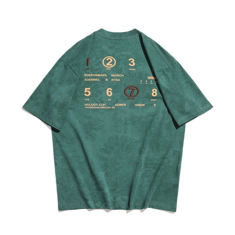 Men's Letter Print Casual T-Shirt - Image 3