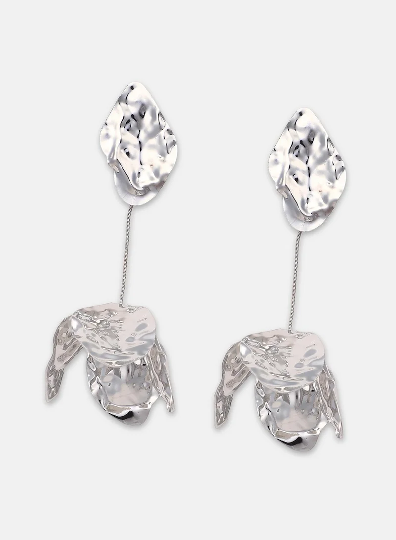 سوهي Women's The Dented Floretta Drop Earrings