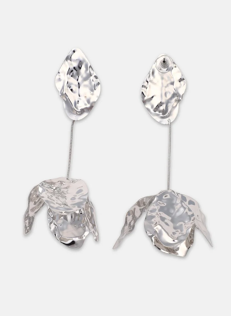 سوهي Women's The Dented Floretta Drop Earrings