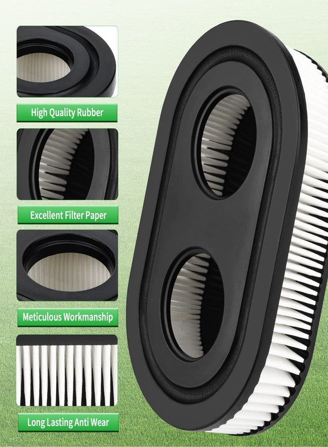 Tecreddy 593260 Air Filter Spark Plug for Troy-Bilt TB110 TB115 TB200 TB230 TB330 TB370 Walk Behind Lawn Mower - Image 2