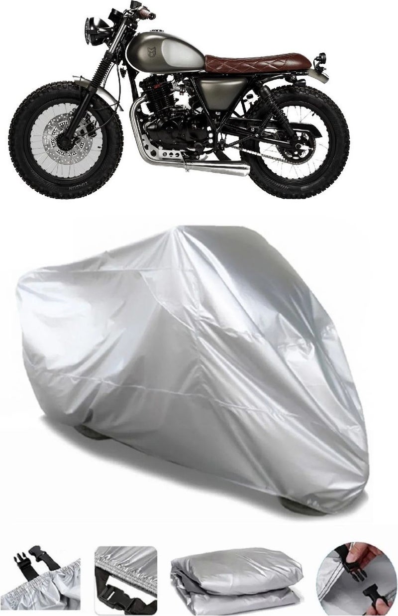 Mutt RS13 250 Grey Waterproof Motorcycle Canvas Premium