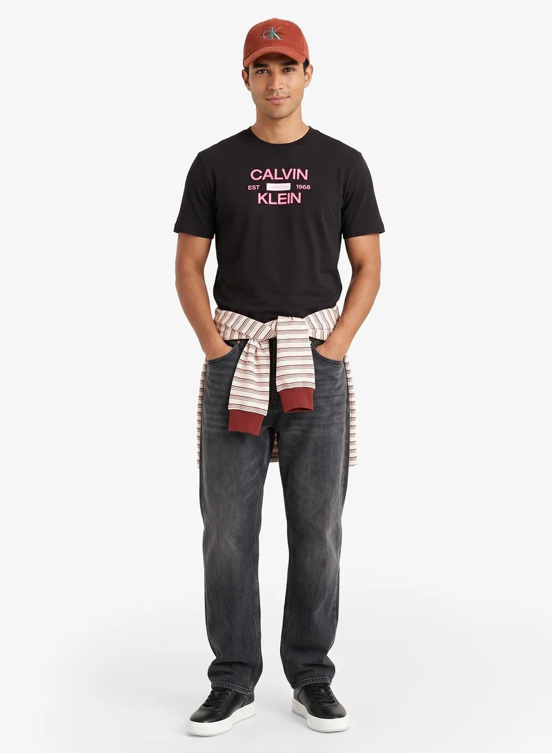 Logo Graphic Crew Neck T-Shirt